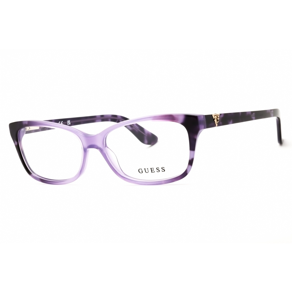 NWT Guess GU2948-N Violet Rectangle 53mm Eyeglasses